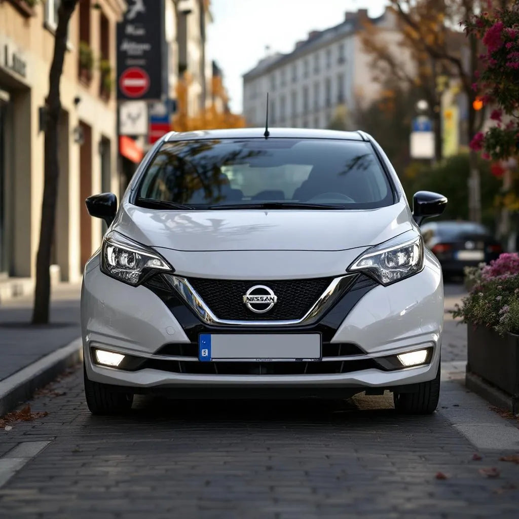 Nissan Note E12 Essence 1.2 DIG-S 98ch vue avant trois quarts