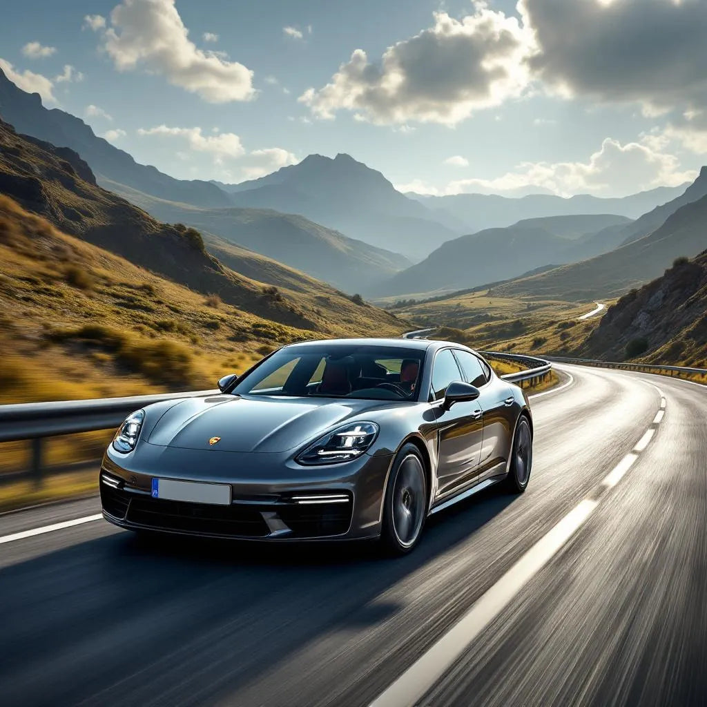 Porsche Panamera Diesel 3.0 V6 250ch trois-quarts avant