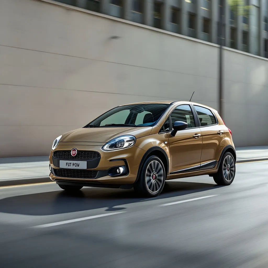 Vue de la Fiat Grande Punto Diesel