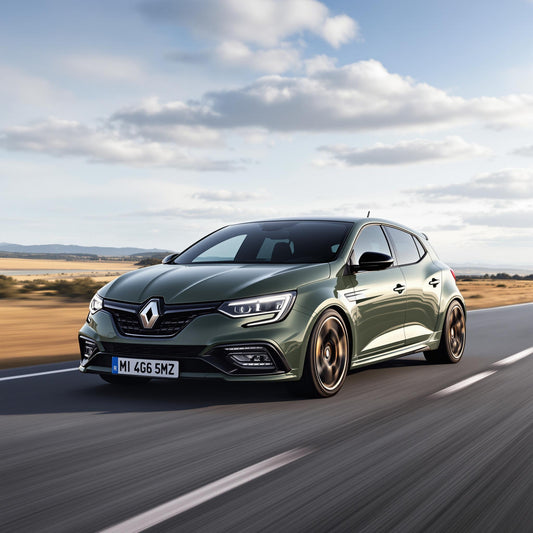 Renault Mégane IV RS on the road