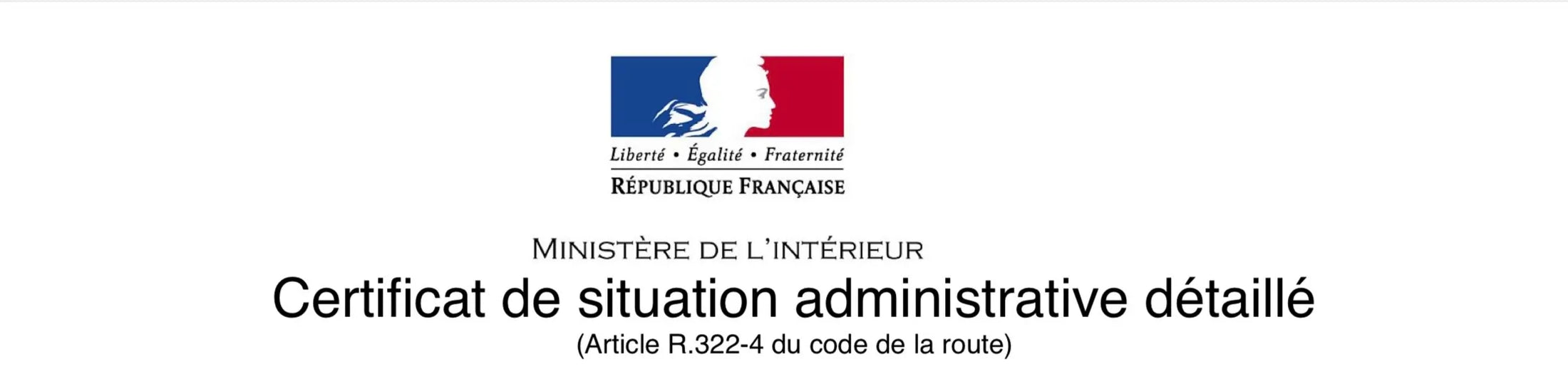 obtenir un certificat de non gage