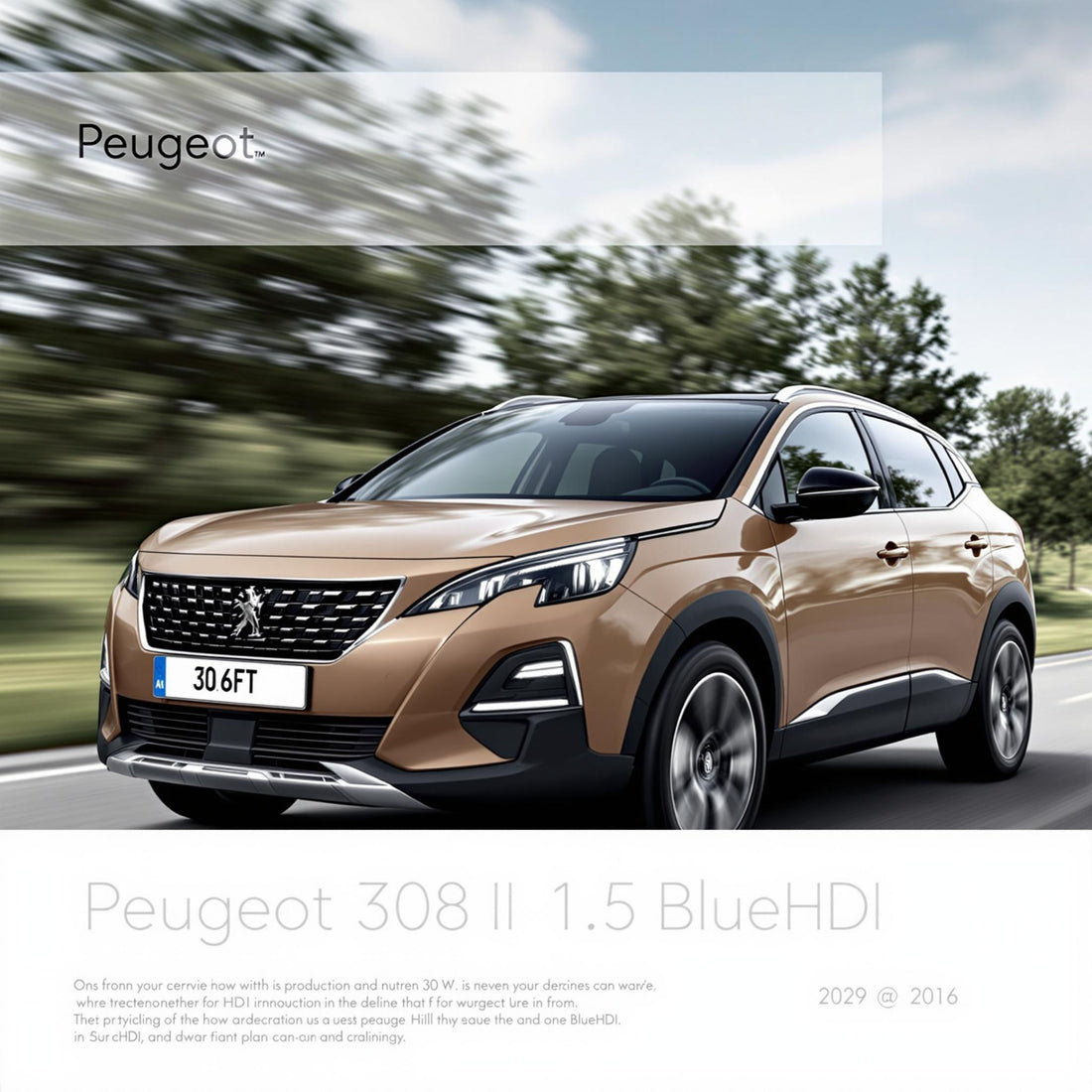 Peugeot 3008 II Diesel modèle 1.5 BlueHDi