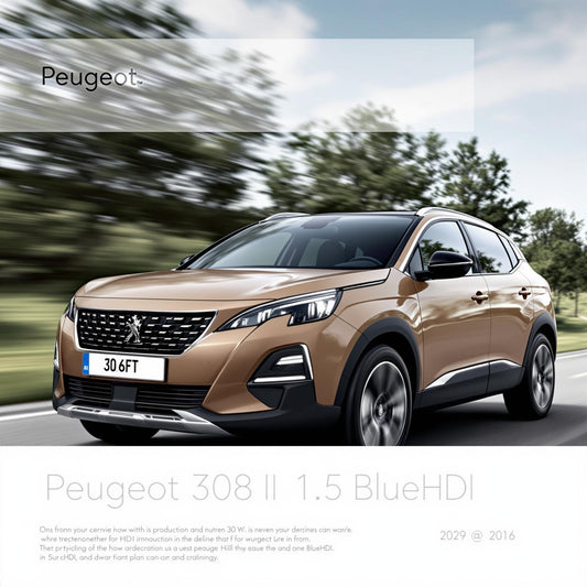 Peugeot 3008 II Diesel modèle 1.5 BlueHDi