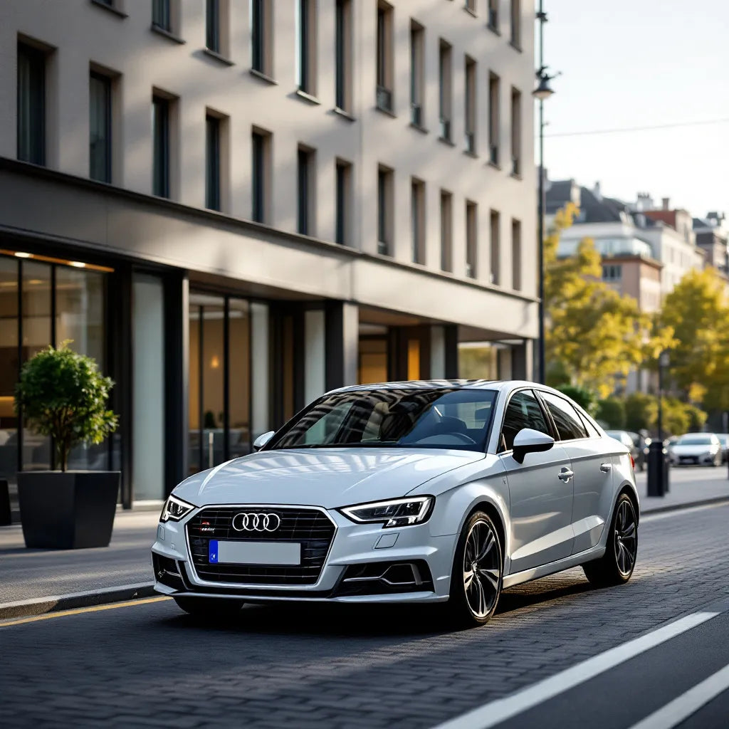 Audi A3 compacte en ville