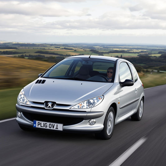 Peugeot 206 Diesel on a scenic road