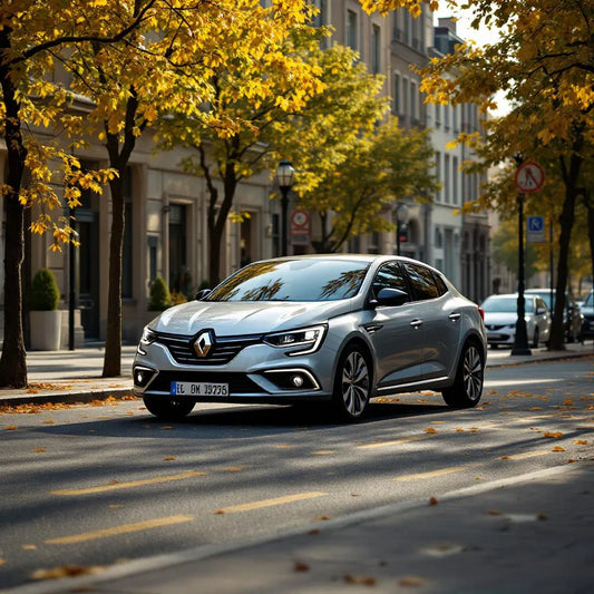 Renault Fluence Diesel 1.5 dCi garée en ville