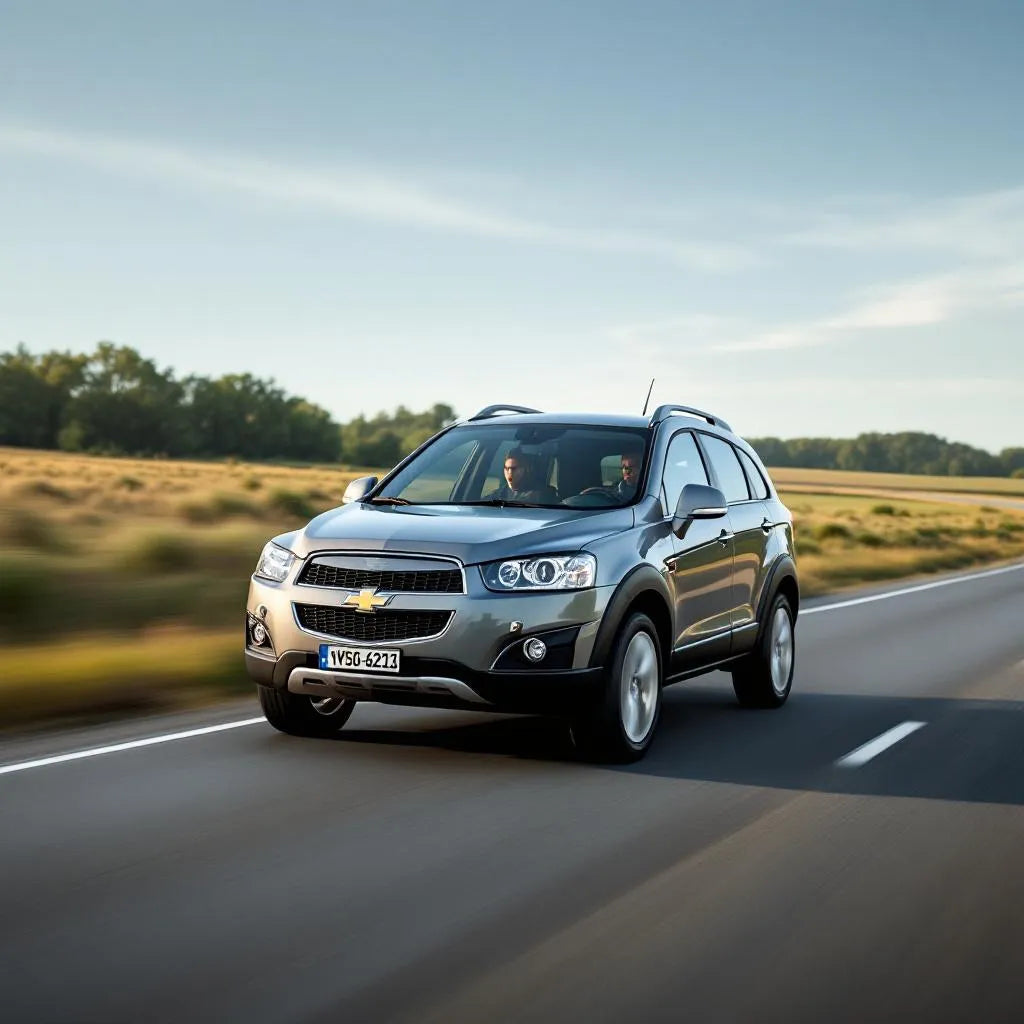 Chevrolet Captiva Diesel 2.0 VCDi 150ch gris métallisé