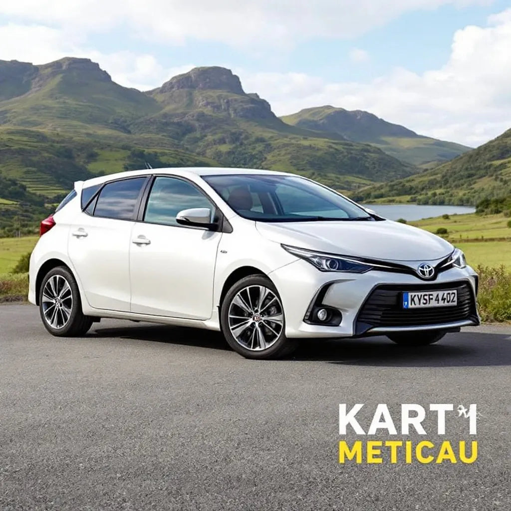 Toyota Auris II Diesel 1.4 D-4D in scenic setting