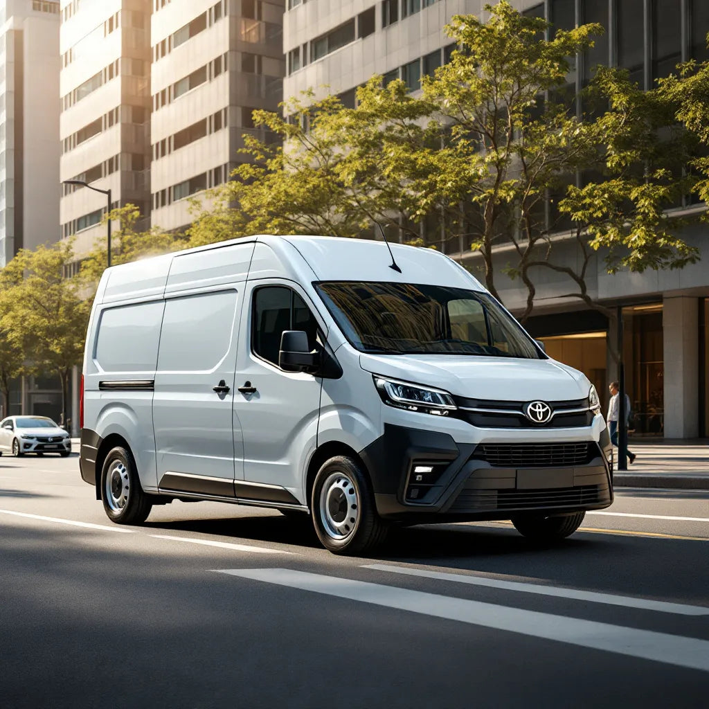 Toyota Proace Diesel 2.0 D-4D in city