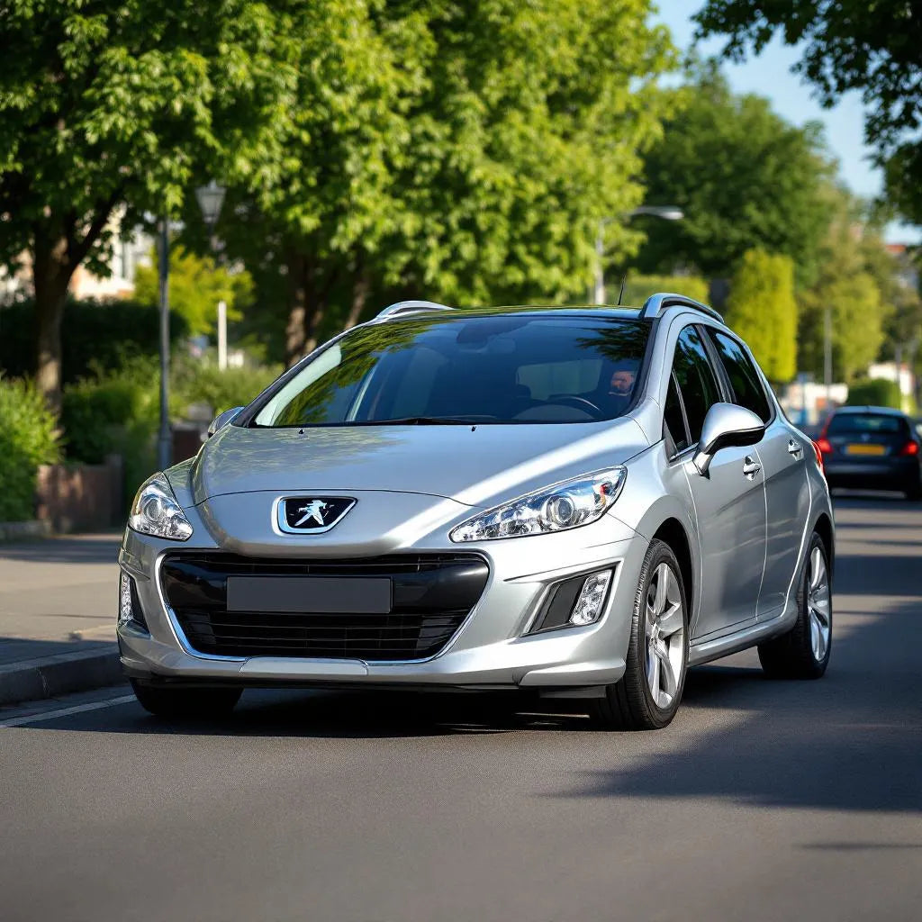 Peugeot 308 I Diesel 1.6 HDi 110ch front three-quarter view