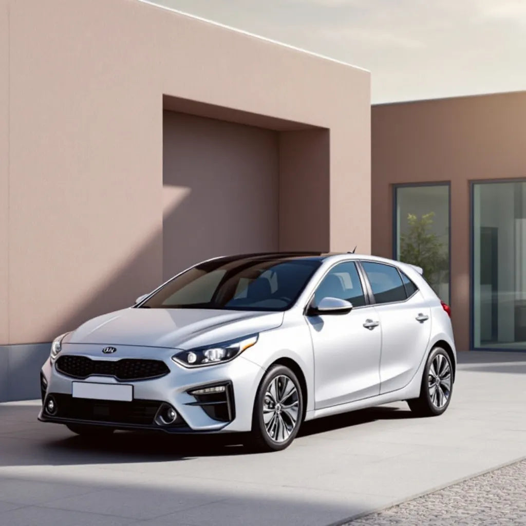 Kia Ceed Essence 1.4 T-GDi vue latérale en extérieur