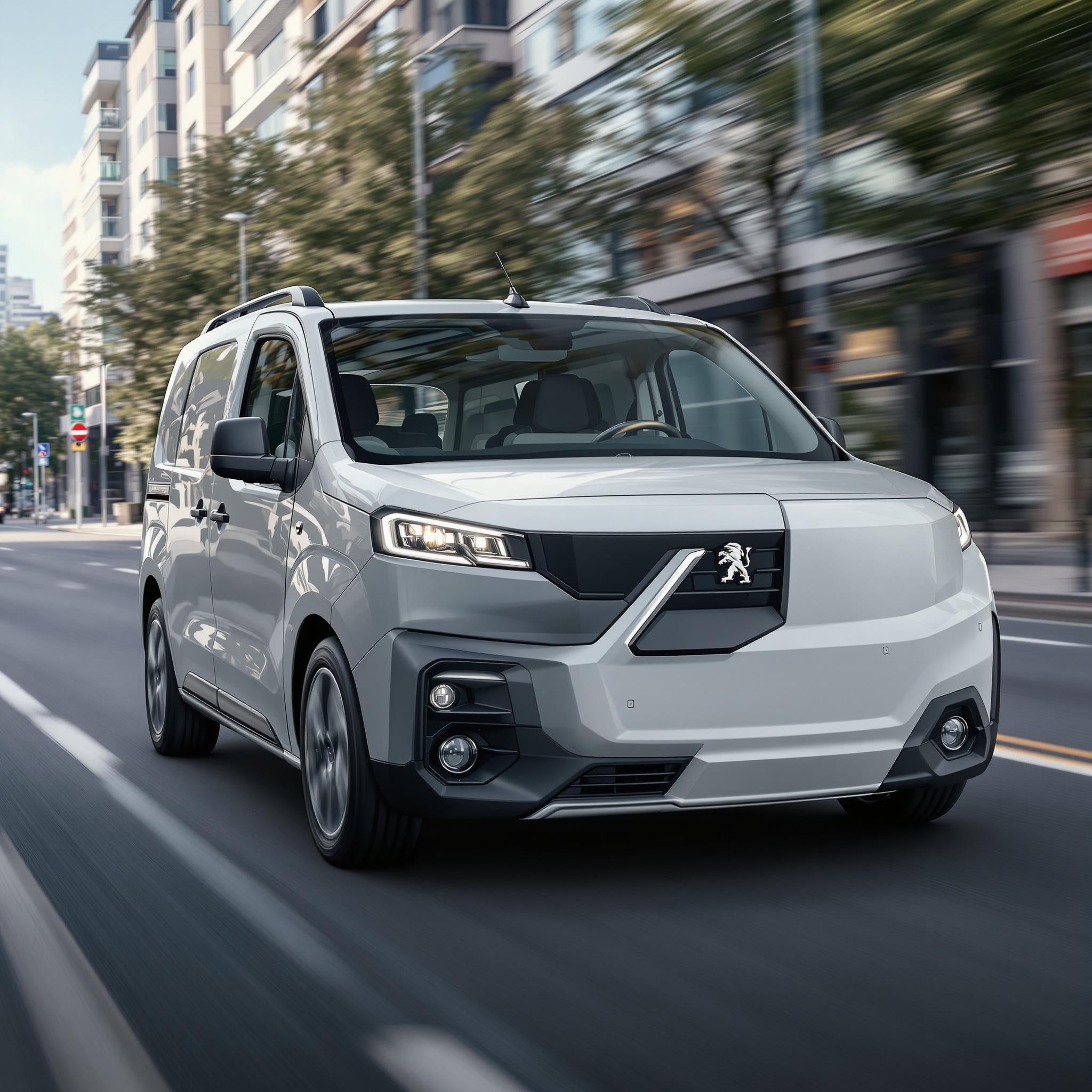 Peugeot Partner III en ville