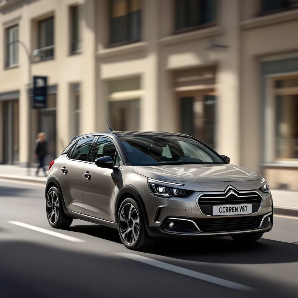 Citroën C4 compacte en mouvement