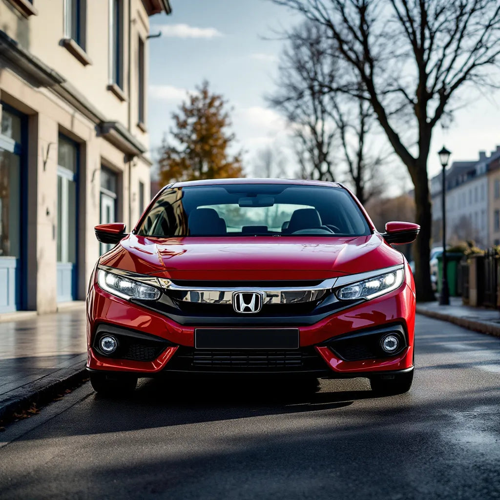 Honda Civic IX diesel 1.6 i-DTEC 120ch vue avant