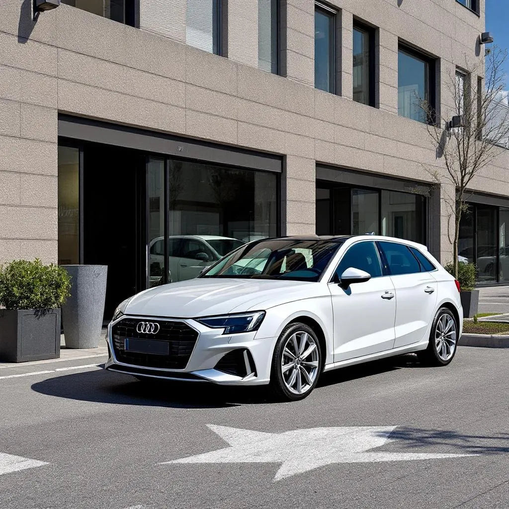 Audi A3 Sportback 1.2 TFSI 110ch garée