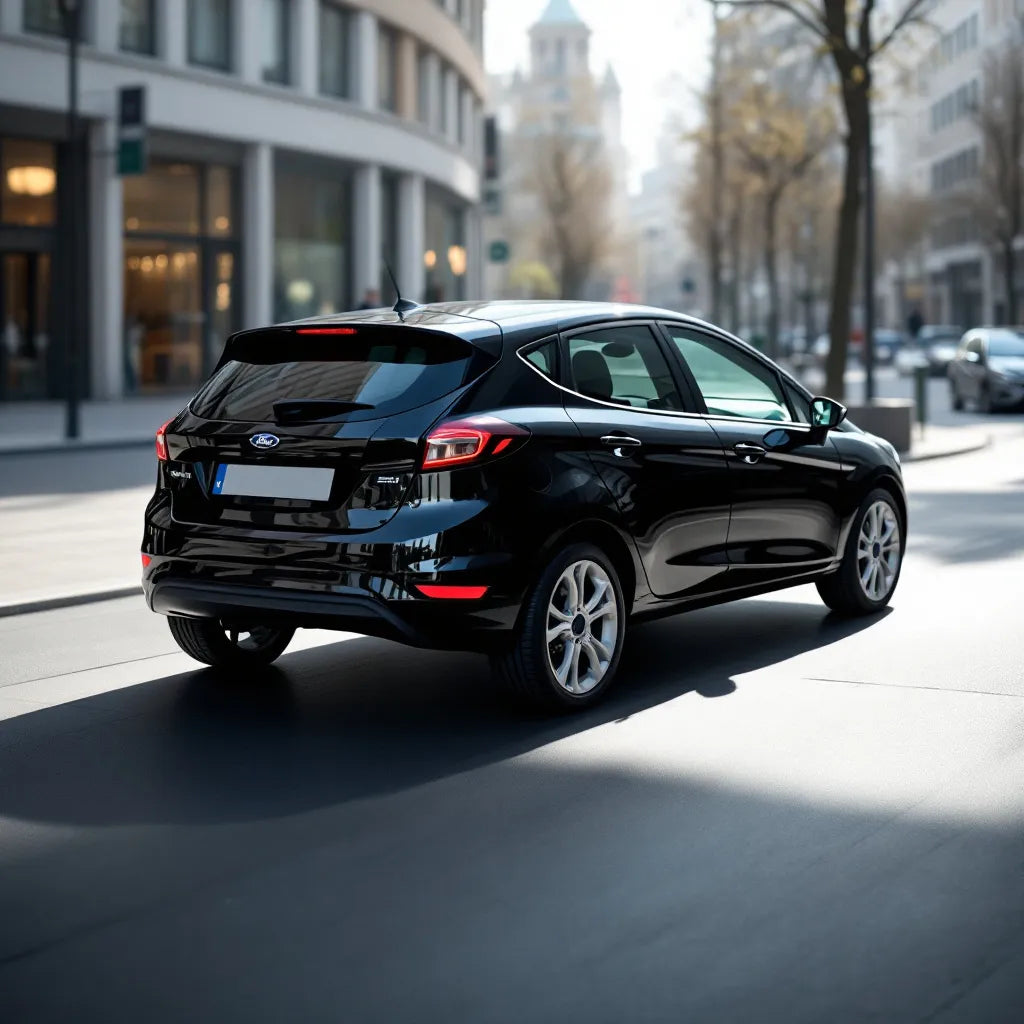 Ford Fiesta VI Diesel de profil