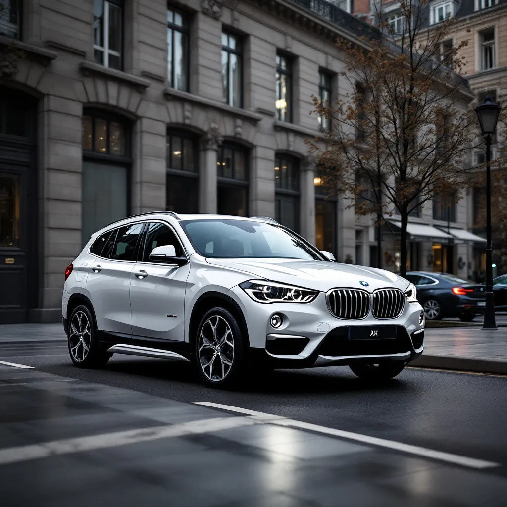 BMW X1 Diesel xDrive20d en pleine conduite