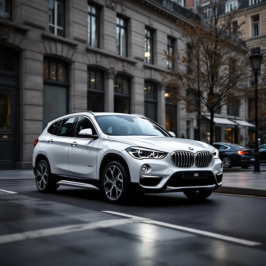 BMW X1 Diesel xDrive20d en pleine conduite