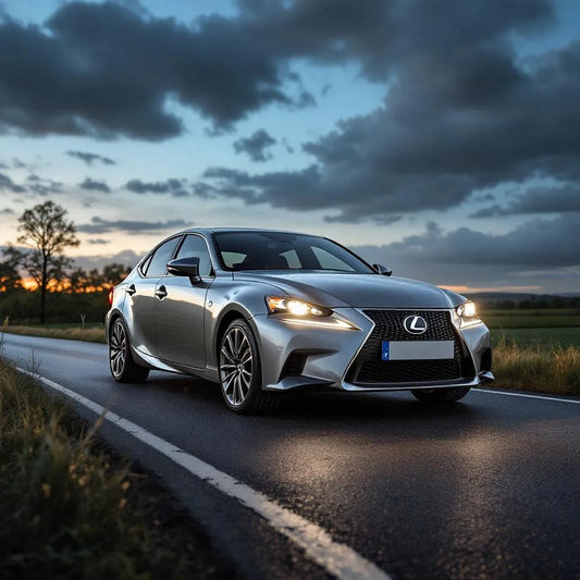 Lexus IS XE20 Diesel 220d grise sur route