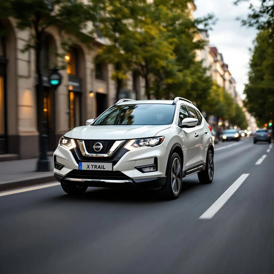 Nissan X-Trail T32 Essence 1.6 DIG-T 163 garé en ville