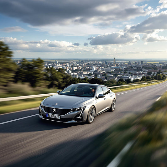 Peugeot 508 I sur route