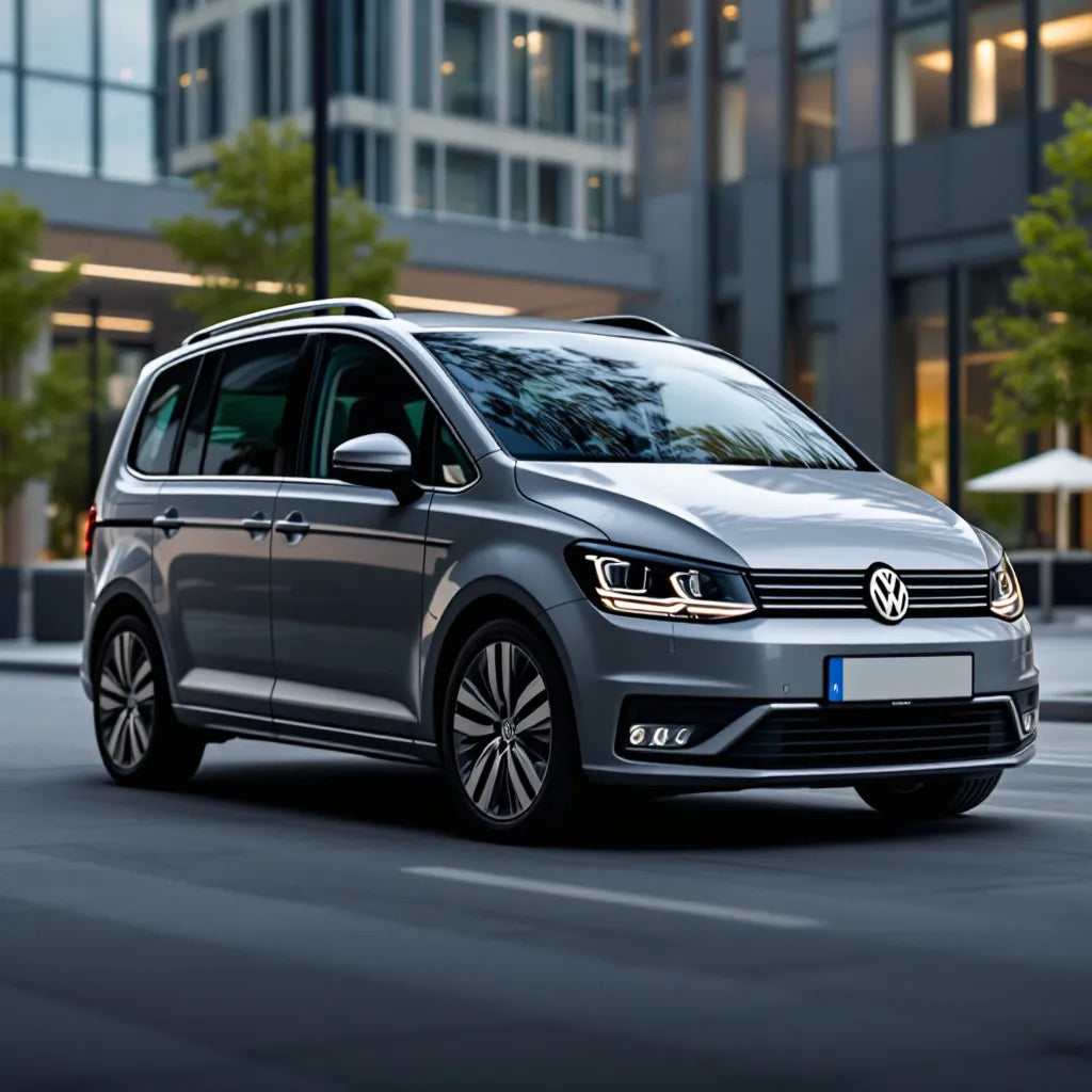 Volkswagen Touran II Diesel 2.0 TDI in urban setting