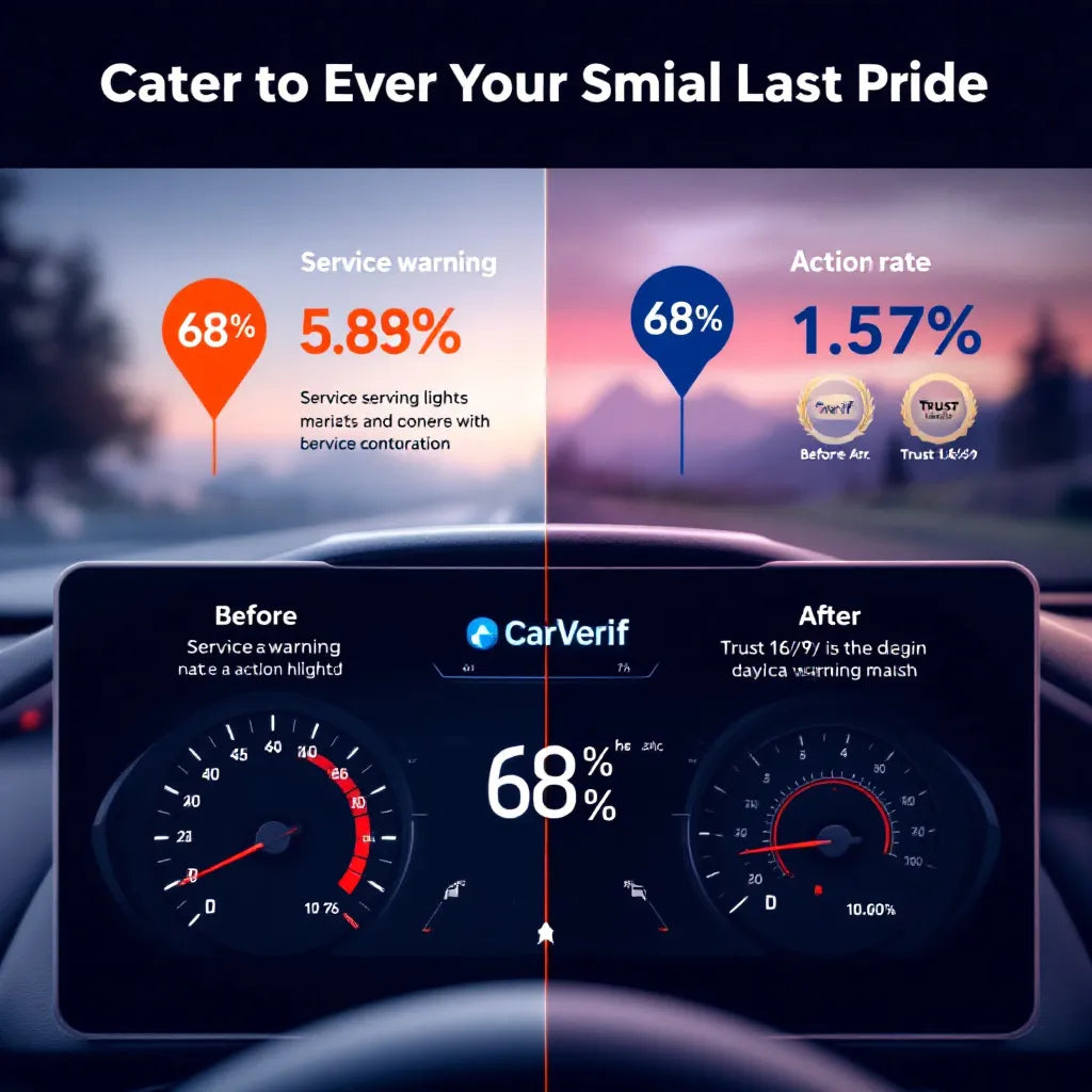 Que signifie le voyant Service maintenance infographie CarVerif 2024 5 étapes rapides
