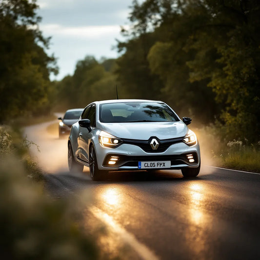Renault Clio II Phase 2 diesel 1.5 dCi vue avant