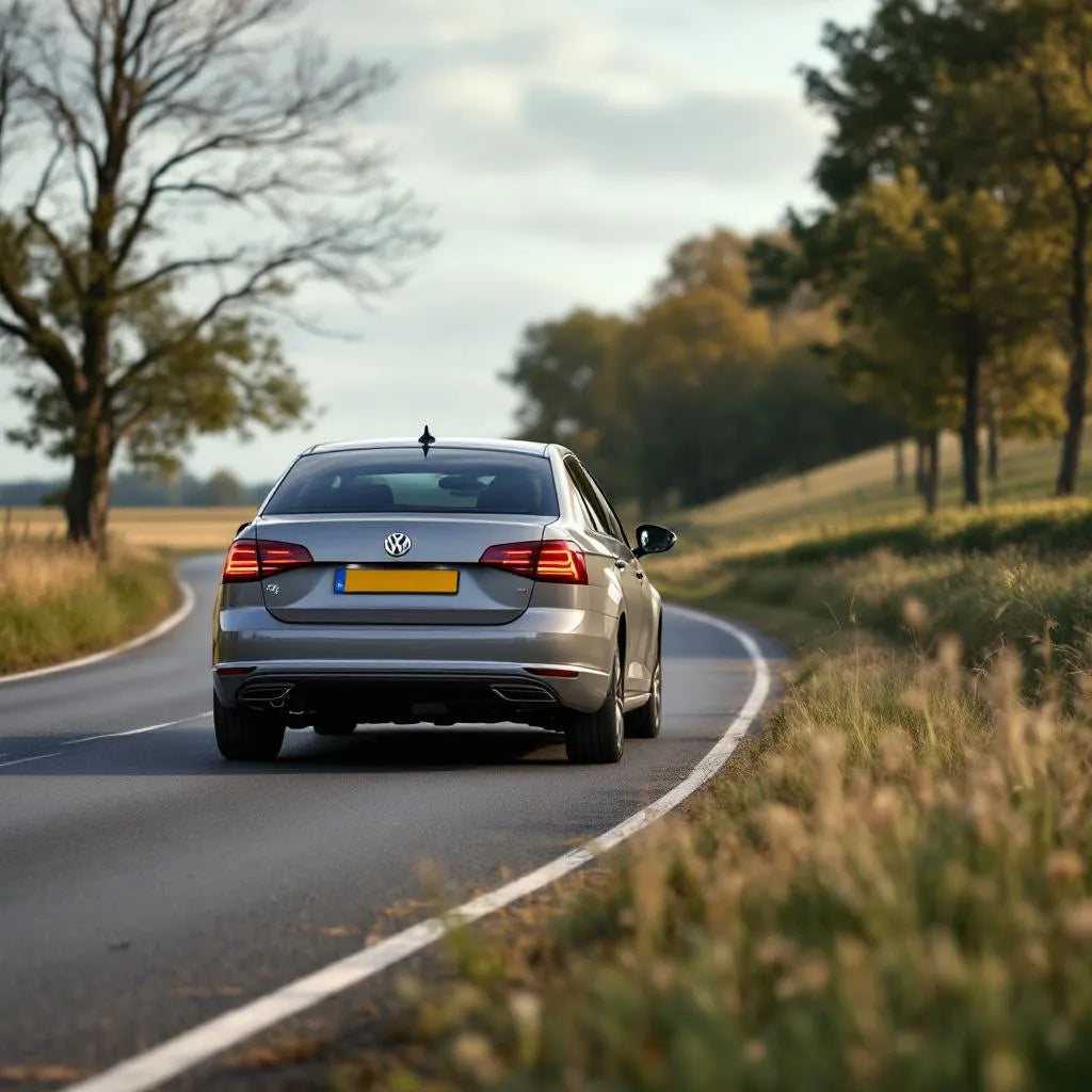 Volkswagen Jetta V Diesel 1.9 TDI 105ch grise vue de profil