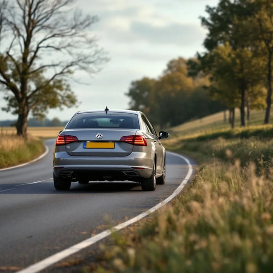 Volkswagen Jetta V Diesel 1.9 TDI 105ch grise vue de profil