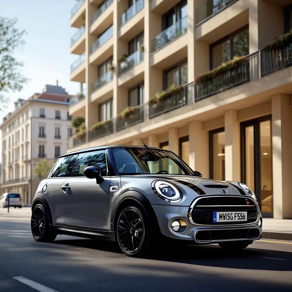 MINI Cooper D Diesel 1.5 116 garée en ville