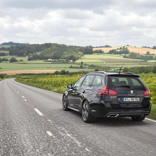 Peugeot 308 II SW Diesel sur la route