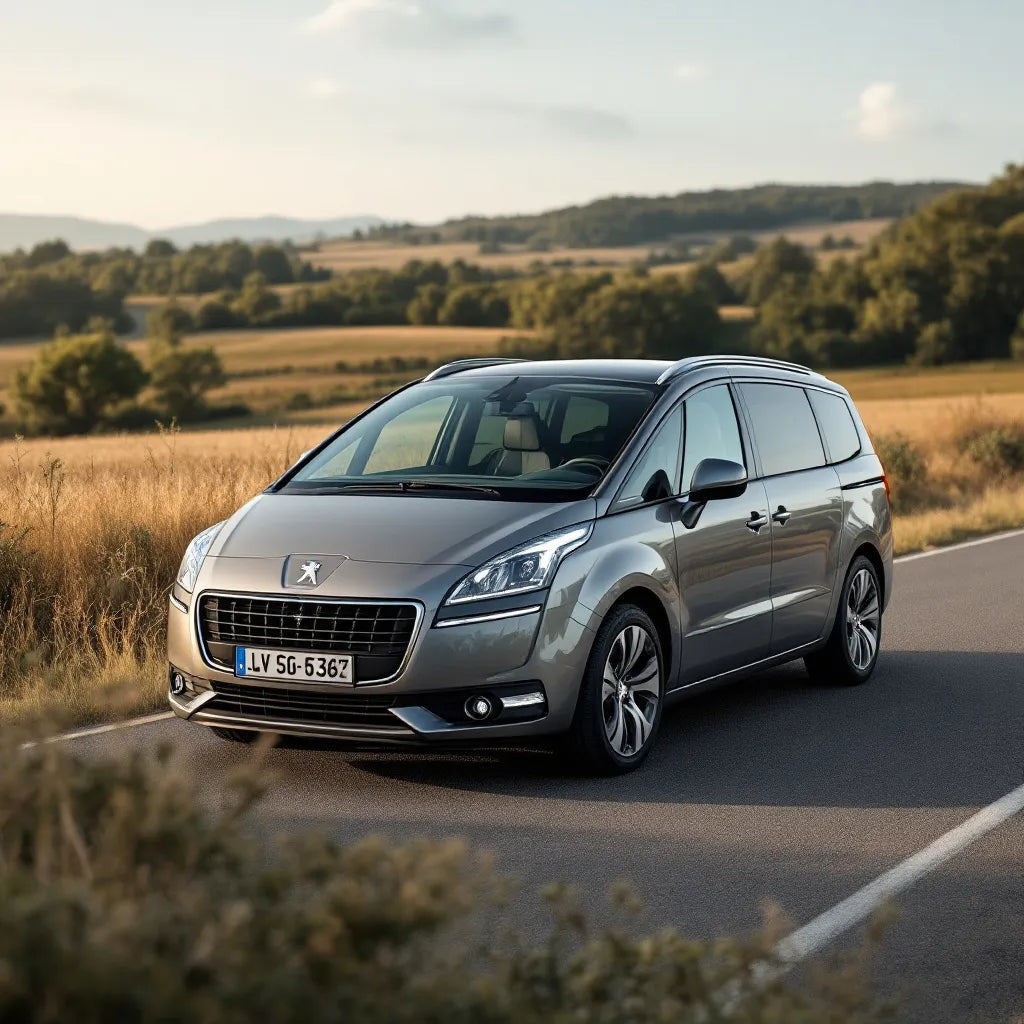 Peugeot 807 Diesel 2.0 HDi 120ch gris métallisé sur route