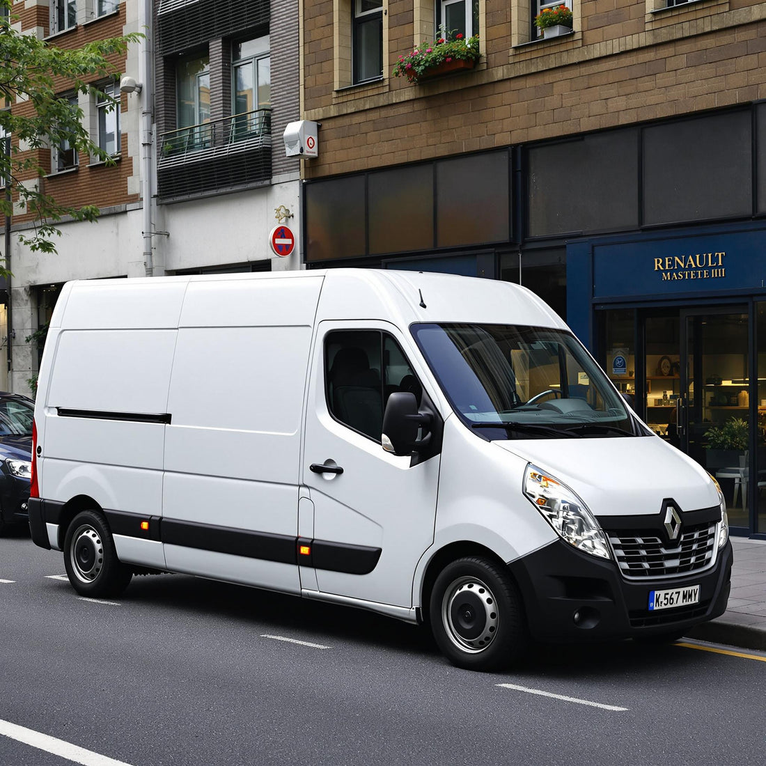 Renault Master III parked on a street