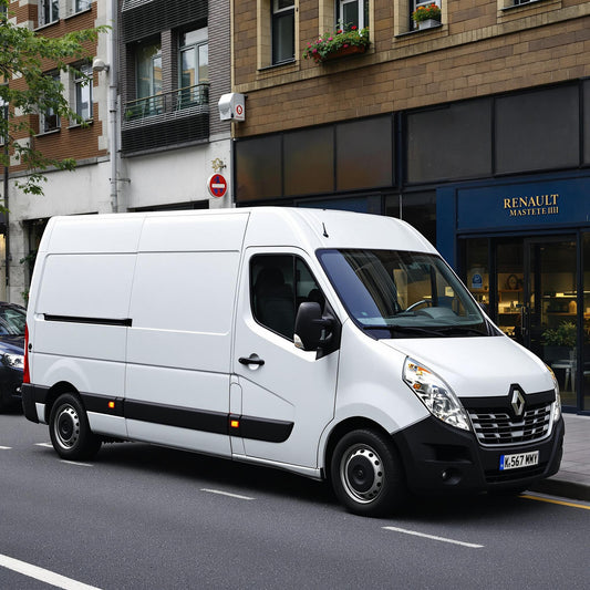 Renault Master III parked on a street