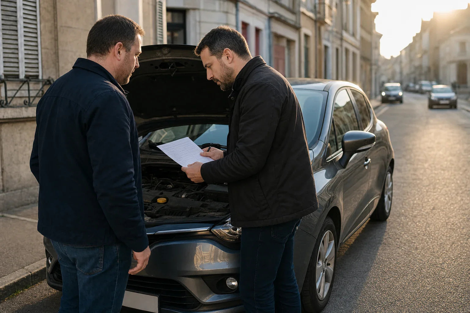 faux chèque de banque voiture
