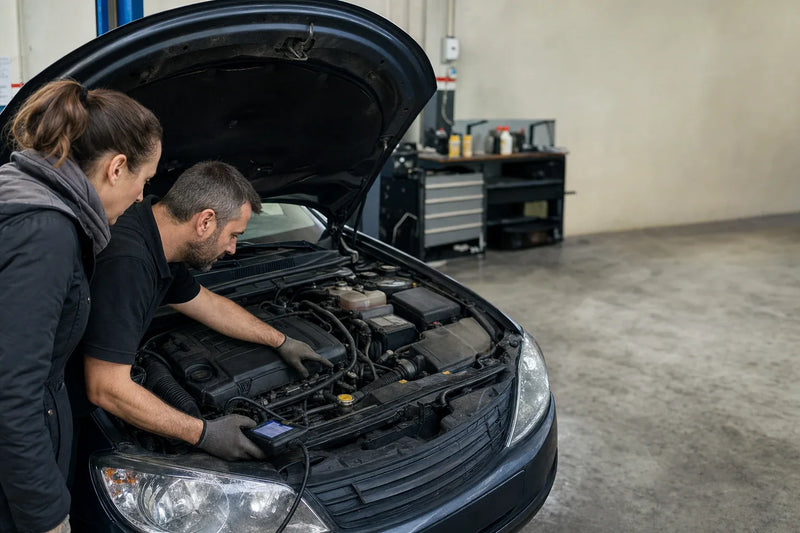 moteur claque à chaud