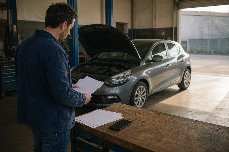 preuves entretien digitales voiture