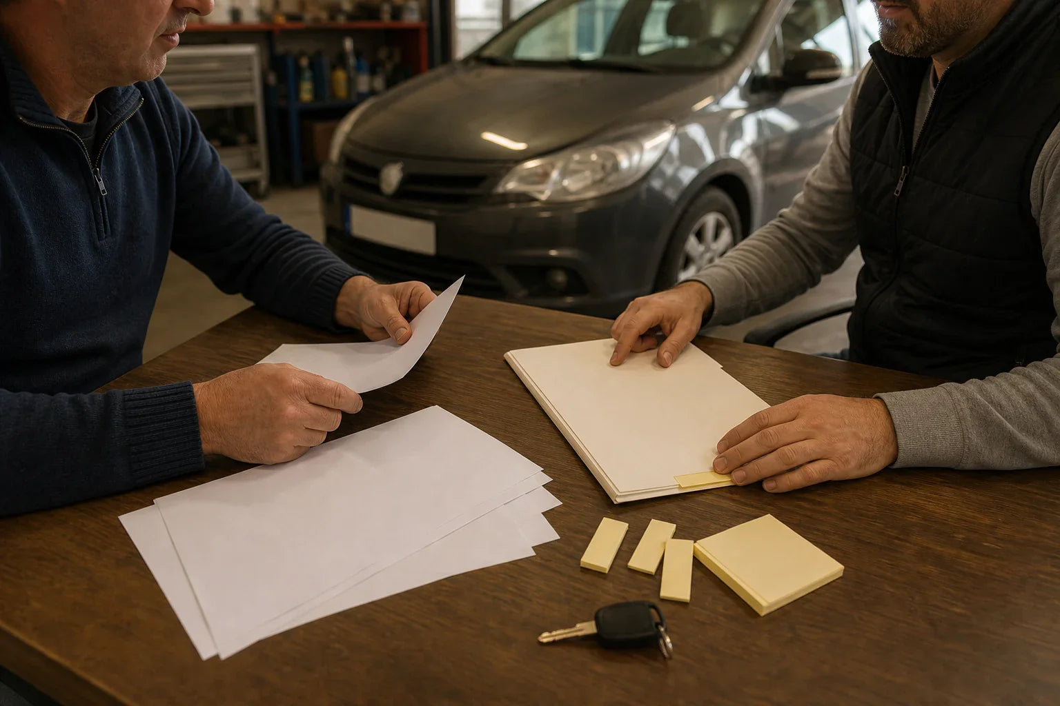 kilométrage factures entretien cohérence