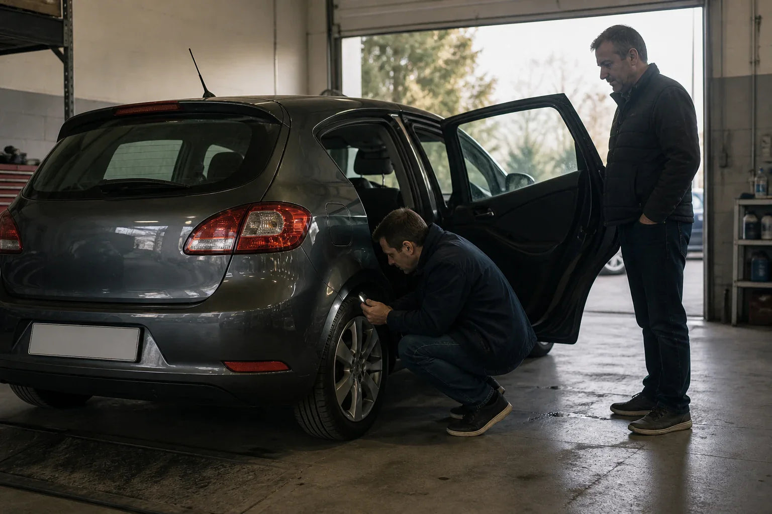 sinistre non déclaré voiture occasion