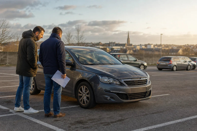 rendez-vous parking voiture occasion
