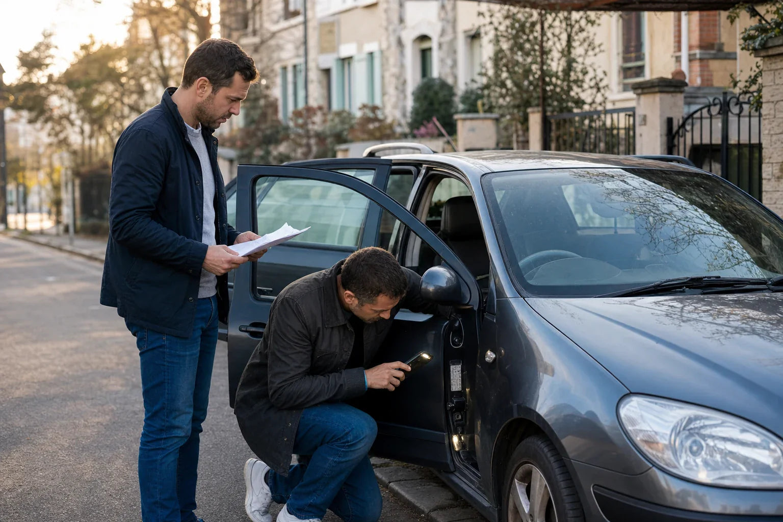 vérifier voiture vendeur particulier