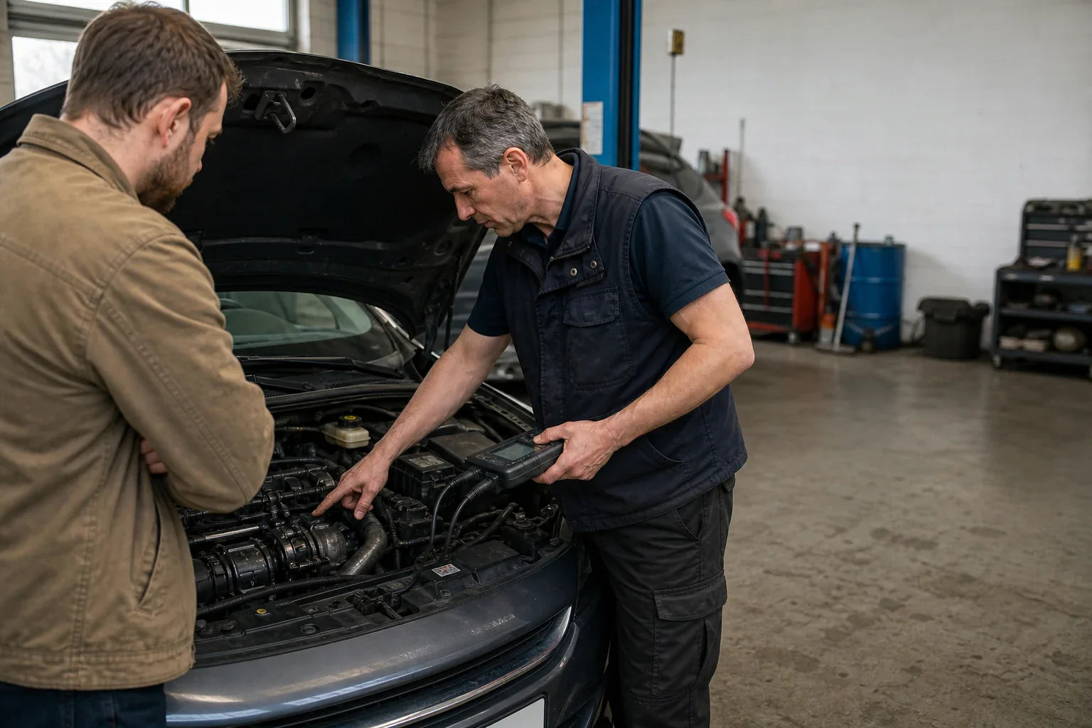 voyant préchauffage diesel clignote