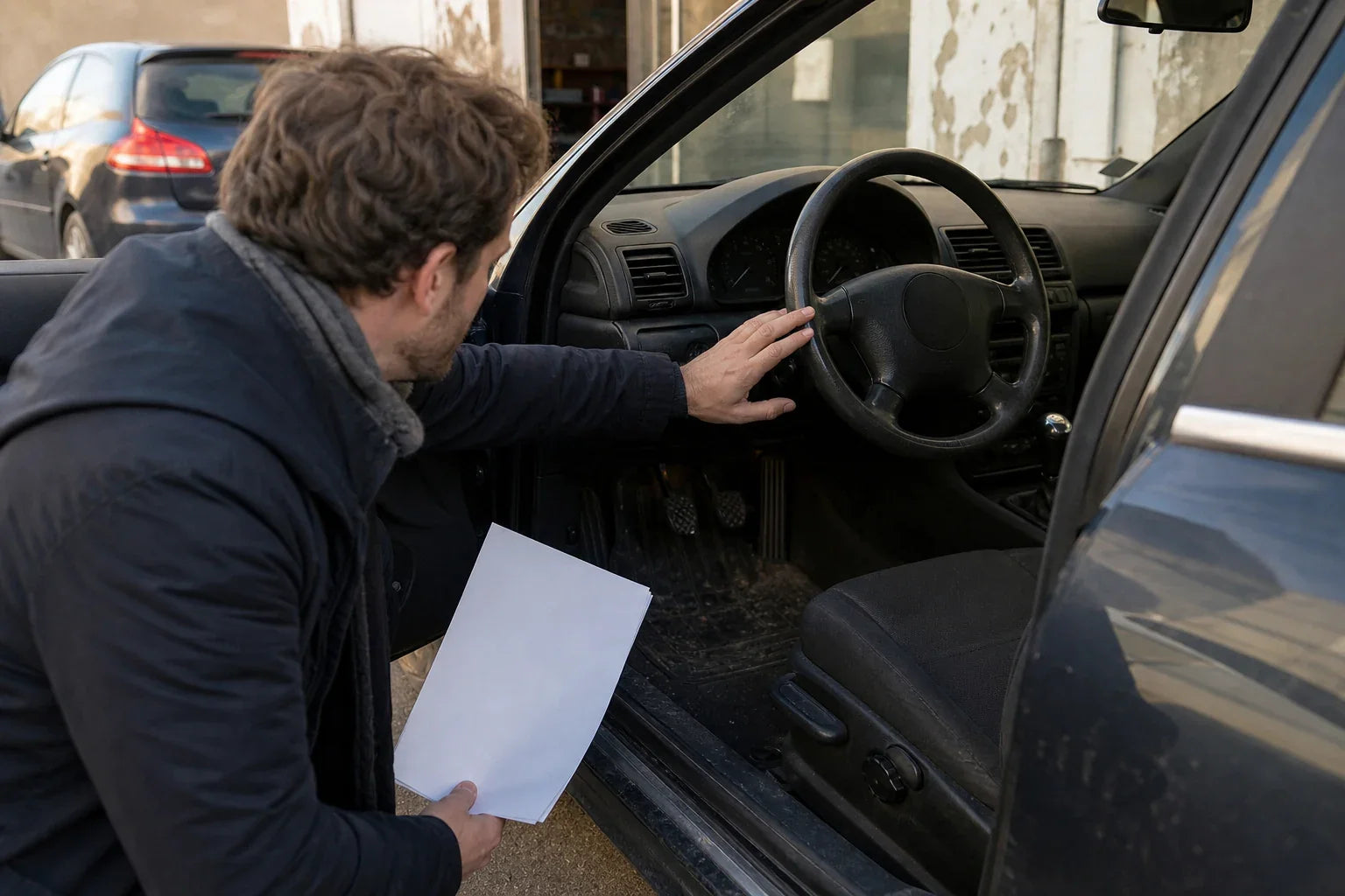 usure volant pédales kilométrage