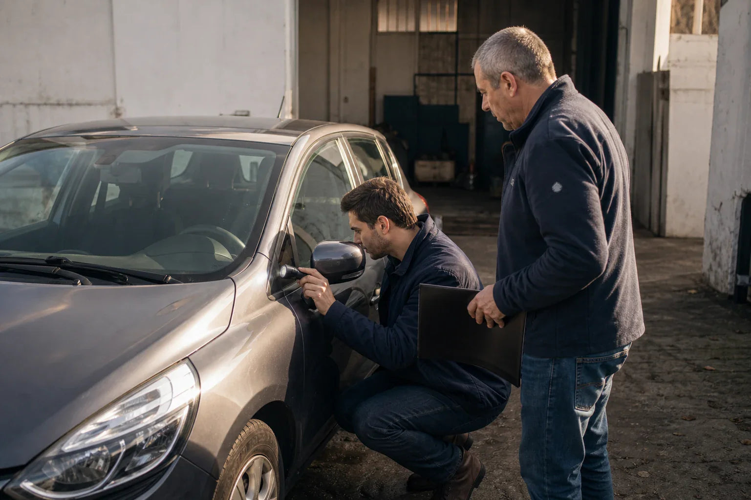 VIN emplacement voiture