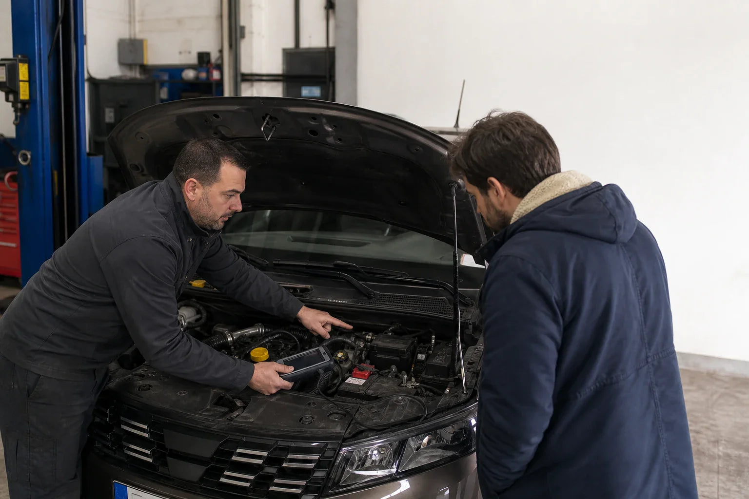 voyant clé molette Dacia