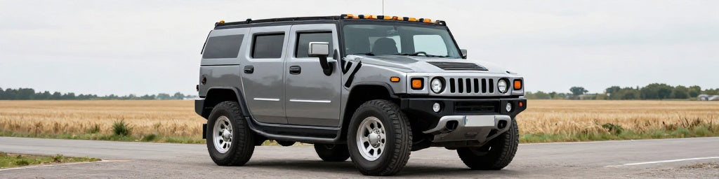Hummer H2 Essence 2006, vue 3/4 avant