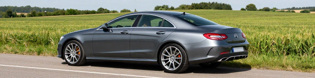 Vue avant de la Mercedes-Benz CLS 320 CDI Diesel