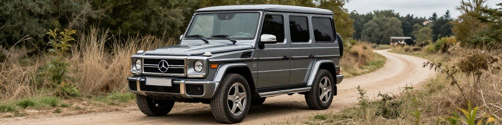 Mercedes Classe G W463 G 320 CDI 2005 gris