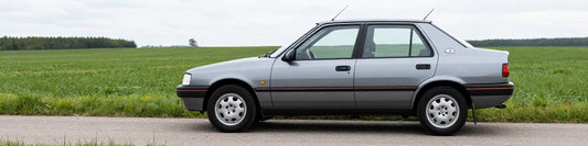 Rover 75 Diesel 2.0 CDT grise sur route de campagne